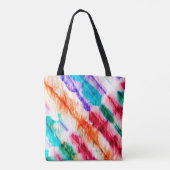 Geometric Wallpaper. Vintage Design. Shibori Textu トートバッグ (裏面)