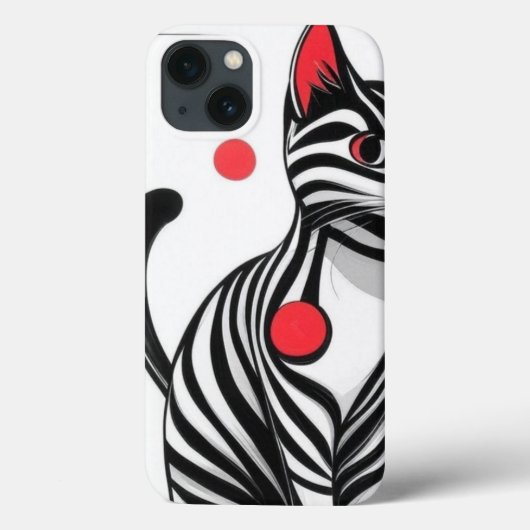 Geometric Whisker Dance Case-Mate iPhoneケース (裏面)
