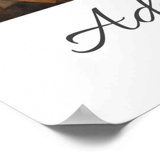 Geometric Wild Horse Abstract Art ポスター (角)