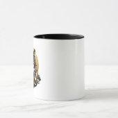 Geometric Wolf Head Mug | マウンテンワイルドライフコーヒー マグカップ (中央)