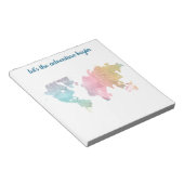 Geometric World Mapメモ帳 – 「冒険しよう ノートパッド (アングル)