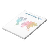 Geometric World Mapメモ帳 – 「冒険しよう ノートパッド (回転)