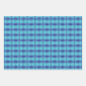 Geometric Wrapping Paper Flat Sheet Set of 3 ラッピングペーパーシート (正面3)