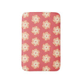 geometrical feminine bright kaleidoscope pattern  バスマット (正面縦)