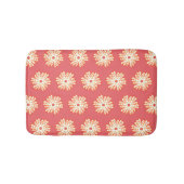 geometrical feminine bright kaleidoscope pattern  バスマット (正面)