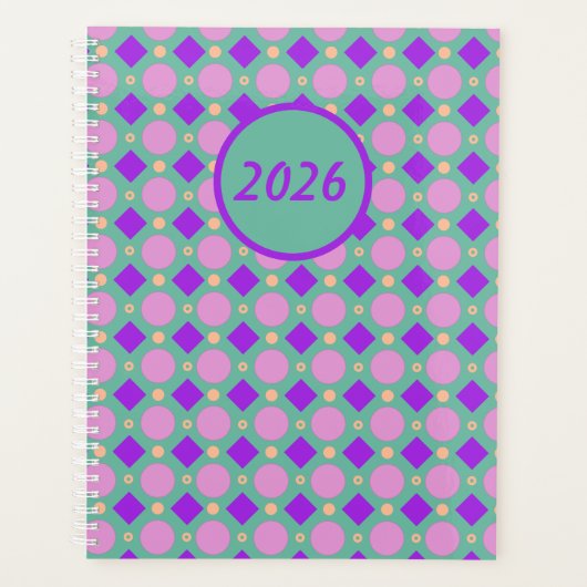 Geometrical Medley プランナー手帳 (正面)