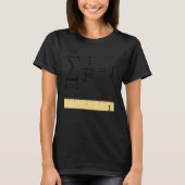 Geometrical Sum Cool Notion Of Math And Science 2 Tシャツ (正面)