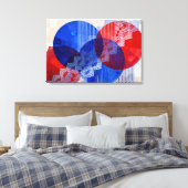 Geométrico キャンバスプリント (インサイチュ (寝室))