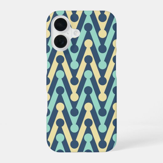 Geometrico Nº1 iPhone 16ケース (裏面)