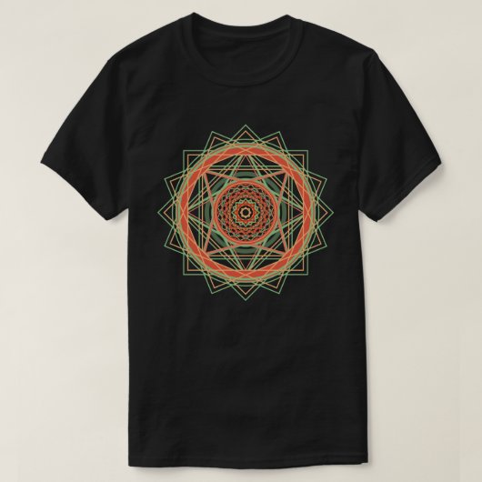 geometrics tシャツ (デザイン正面)