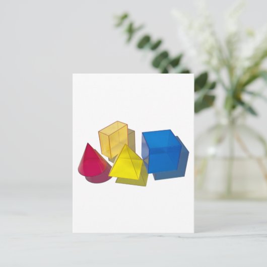 GeometricShapes021411 ポストカード (スタンド正面)