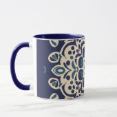géométrie et calligraphie arab Mug マグカップ (左)