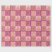 Geometrische Harmonie - ラッピングペーパー (フラット)