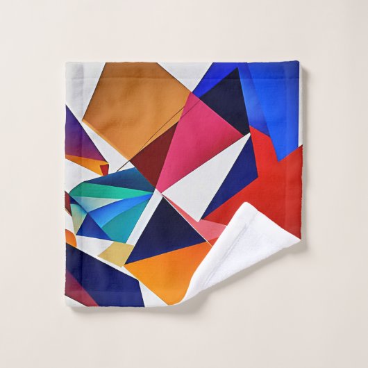 Geometrisches Abstrackt ウォッシュタオル (ウォッシュタオル)