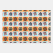 Geometrisches Gleichgewicht -  ラッピングペーパーシート (正面)