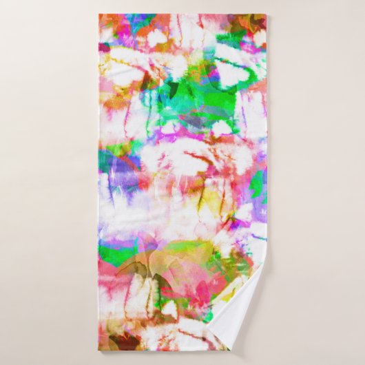 Geometryテクスチャリピートクラシックパターン要約 バスタオル (バスタオル)