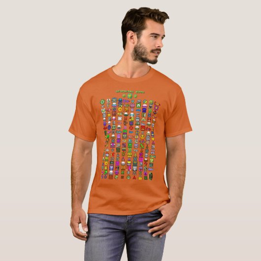 Geometry Dash Tシャツ (正面フル)