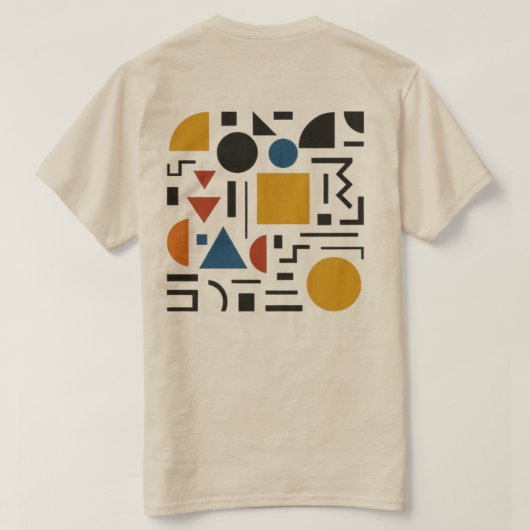 Geometry in Celebration Tシャツ (デザイン裏面)