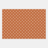 Geometry in Love – 赤いオークレーハートのクリーム。 ラッピングペーパーシート (正面2)