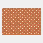 Geometry in Love - cream on red ochre – パターン。 ラッピングペーパーシート (正面3)