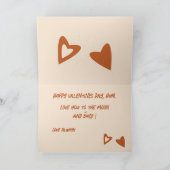 Geometry in Love - Red Ochre - Happy Valentines! カード (内部)