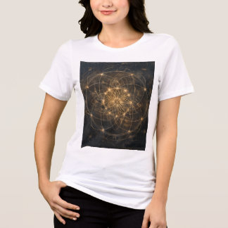 Geometry is Prayer in Shape トライブレンドＴシャツ