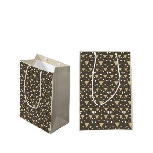  Geometry Luxe ミディアムペーパーバッグ