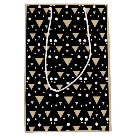  Geometry Luxe ミディアムペーパーバッグ (正面)