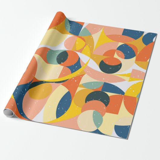 Geometry minimalistic artwork pattern with simple  ラッピングペーパー (アンロールド)