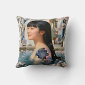 “Geometry of Serenity” – A Digital Portrait クッション (裏面)