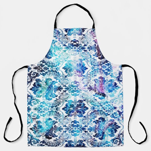 Geometry repeat pattern with texture backgroundabs エプロン (正面)