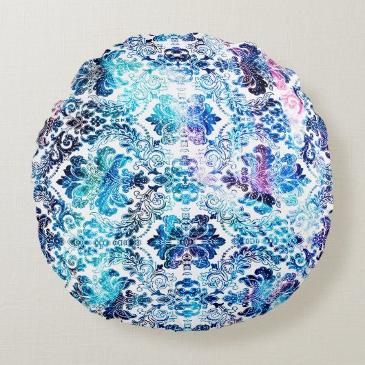 Geometry repeat pattern with texture backgroundabs ラウンドクッション (正面)