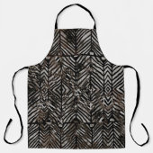 Geometry texture creative repeat modern patternabs エプロン (正面)