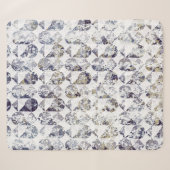 Geometry texture repeat classic patternabstract,ar シェルパブランケット (正面(横))