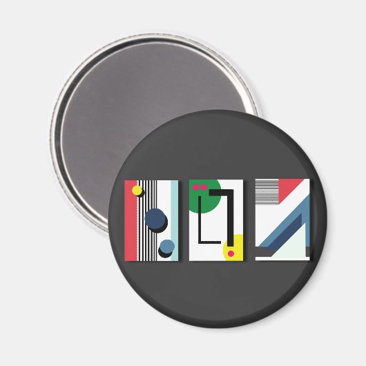 Geometryabstrakt マグネット (正面/裏面)