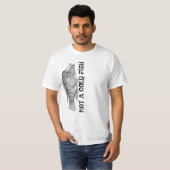 Geophagusのcrassilabris -ない冷たい魚 tシャツ (正面フル)