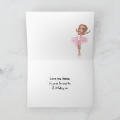 Geordieのバースデー・カード-甘く小さいDeva カード (内部)