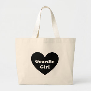 Geordieの女の子 ラージトートバッグ
