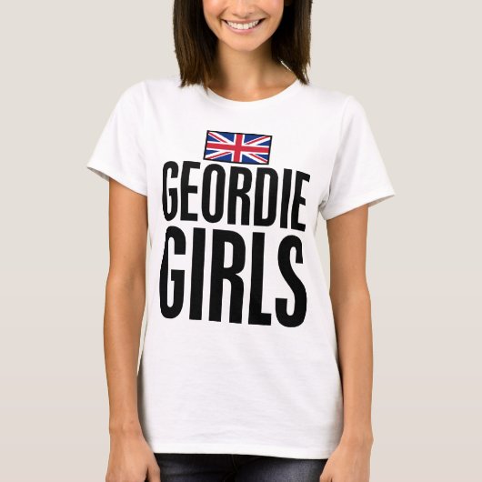 Geordieの女の子 Tシャツ (正面)