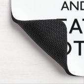 Geordieのstottieのmousepad マウスパッド (コーナー)