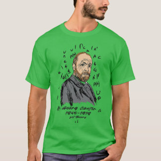 Georg Cantor 18451918ドイツ数学者 Tシャツ