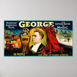 George - – アメリカの勝利のツアーのポスター ポスター