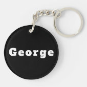 George キーホルダー (裏面)