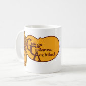 George Architect Classic Mug, 11 oz コーヒーマグカップ (正面左)