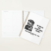 George B. Shaw He Who Can Does Does Not Teaches プランナー手帳 (ディスプレー)