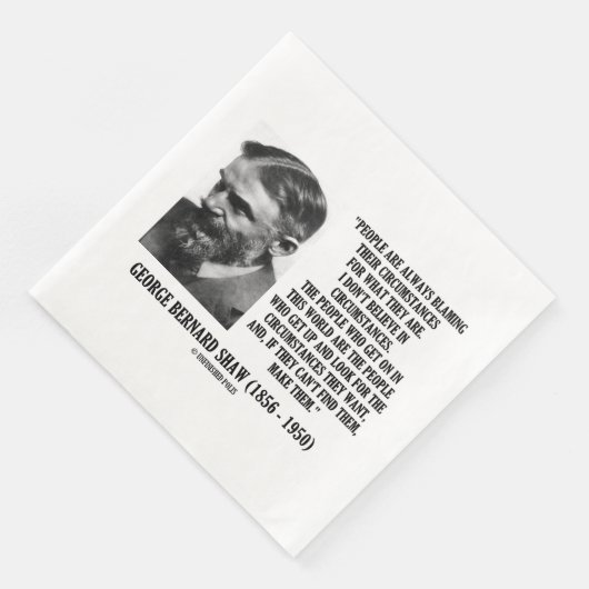 George B. Shaw I Don't Believe In Circumstances (コーナー)