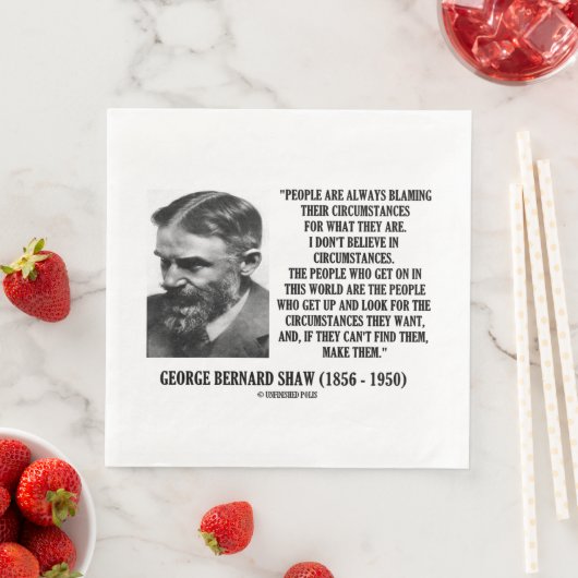 George B. Shaw I Don't Believe In Circumstances (インサイチュ)