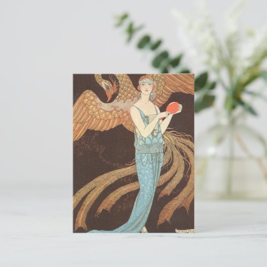 George Barbierによるソルトレーシティーまたは占い ポストカード (スタンド正面)