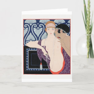 George Barbier、アールデコサンキューカード サンキューカード