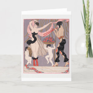 George Barbier、アールデコサンキューカード サンキューカード